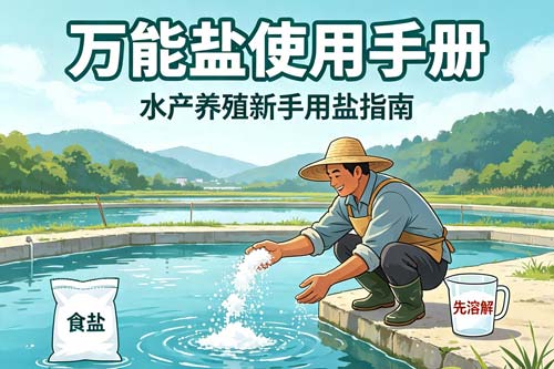水产养殖万能盐使用方法
